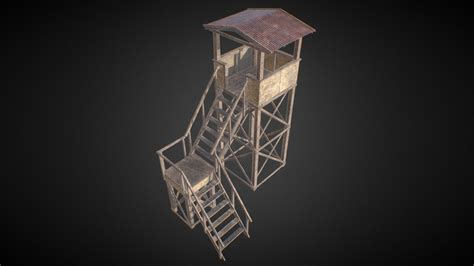 Guard Tower - 3D model by 3dcaster [89fb1db] - Sketchfab