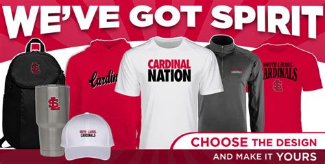 SOUTH LAUREL HIGH SCHOOL CARDINALS - LONDON, Kentucky - Sideline Store ...