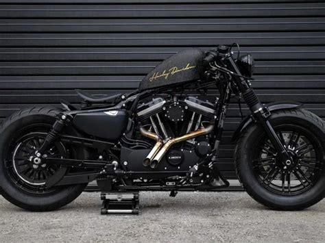 Harley Davidson Forty Eight "GLAMO" by Limitless Customs from U.K. | Harley davidson 48, Harley ...