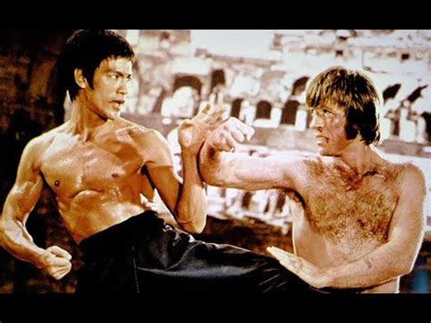 Bruce Lee VS Chuck Norris Final Fight on Coliseum The Way of the Dragon ...