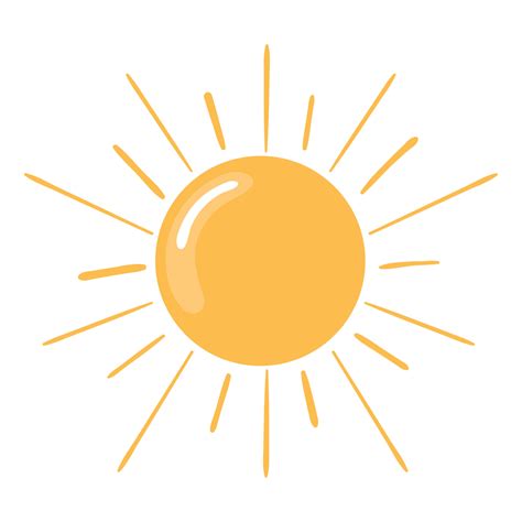 sun weather icon 16755015 Vector Art at Vecteezy