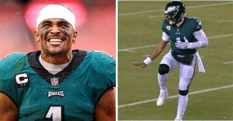 'Too bad he never won it': Eagles' Jalen Hurts trolled for doing Heisman pose against Commanders ...