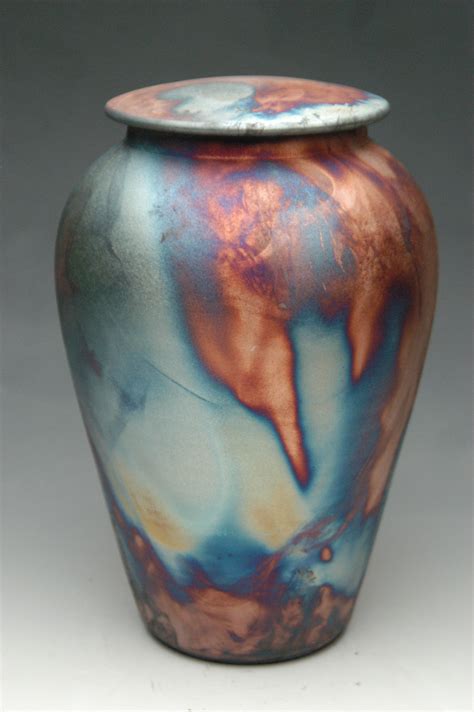 Beautifully Simple Raku Cremation Urn - Memorial Urns