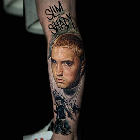 Aggregate 84+ about eminem slim shady tattoo latest - in.daotaonec