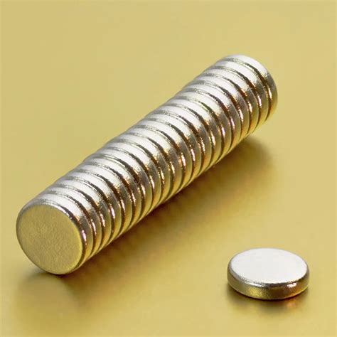 20pcs Silver Round Neodymium Magnets NdFeB N38 Super Mini Magnets 4mm ...