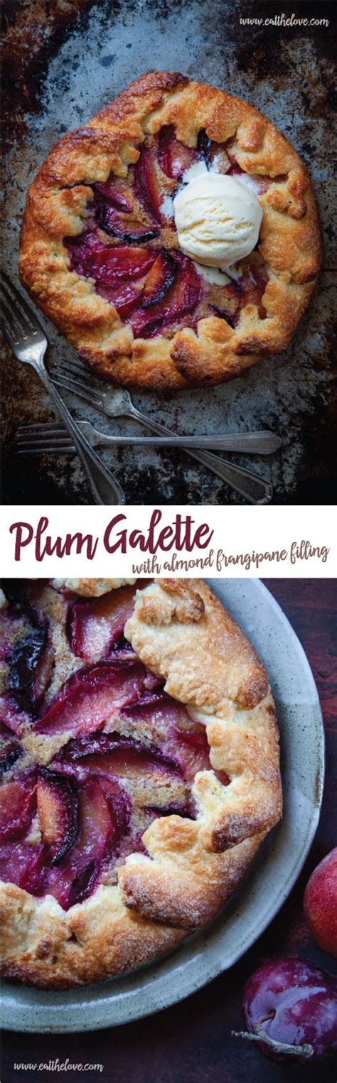 Plum Galette | Plum Galette Recipe | Eat the Love