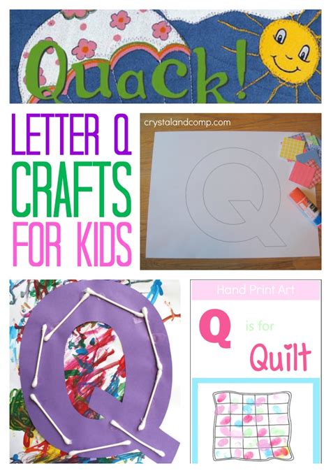 24 Letter Q Crafts and Activities