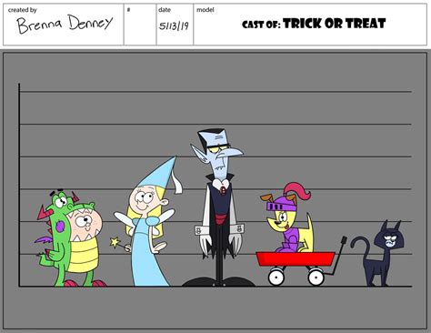 Trick or Treat: Cast Lineup by llPreciousFoxll on Newgrounds