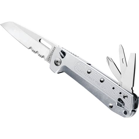 Leatherman FREE K2X Pocket Knife Multi-Tool (Silver) 832652 B&H