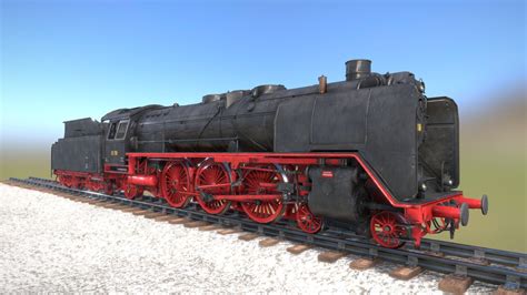 BR 01 german steam locomotive - Download Free 3D model by Tom Zimmermann (@tomm8) [cdf7e41 ...