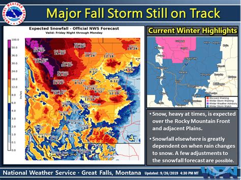 Winter Storm Could Bring Upwards of 50 Inches of Snow to Montana and Other Parts of Northern ...