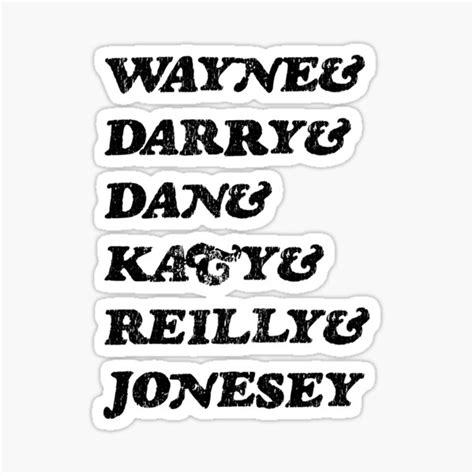 "Letterkenny Characters" Sticker for Sale by SunnyLemonader | Redbubble