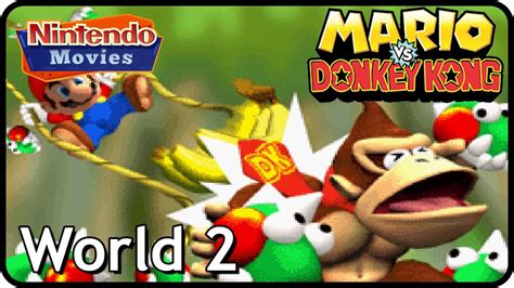 Mario vs. Donkey Kong - World 2 Donkey Kong Jungle - 100% Walkthrough - YouTube