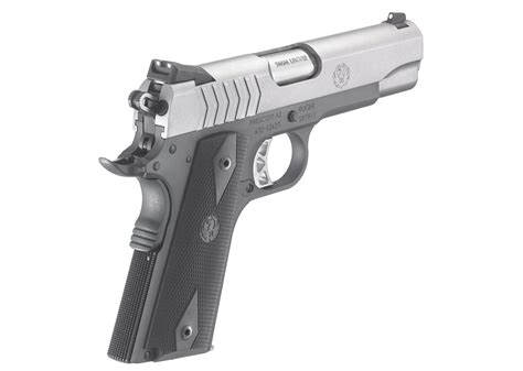 Ruger SR1911 Lightweight Commander Style 9mm Luger 4.25" Barrel Semi-Automatic Pistol #6722 ...