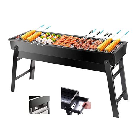 Charcoal Grill,Portable Barbecue Grill Folding BBQ Grill,Small Barbecue Grill,Outdoor Grill ...