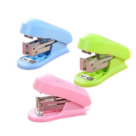 BE-TOOL Mini Staplers Staple Set Manual Stapler for 20 Sheets Papers ...