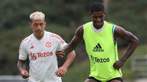 Gallery of images as Man Utd train ahead of Real Madrid Tour 2023 match ...