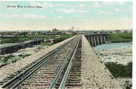 Pin by Monet Lion on ALVA, Oklahoma: My Roots | Railroad tracks, Alva ...