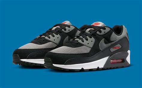 The Nike Air Max 90 Appears in New Grey, Black, and Red Build | HOUSE ...