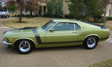 1970 Ford mustang original colors