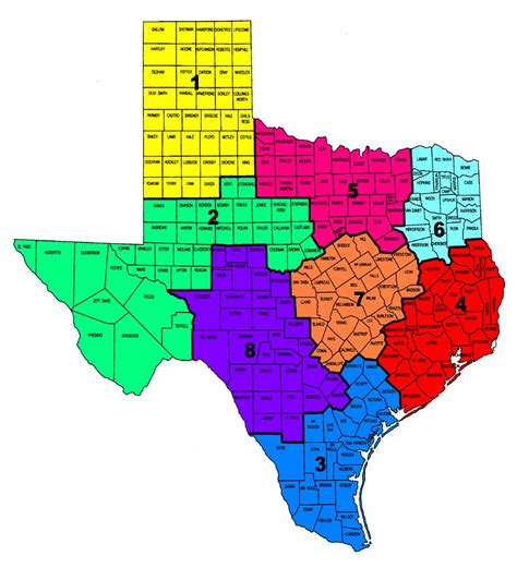 Regional Areas - Texas Association of Healthcare Facilities Management