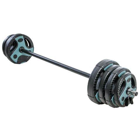 US Weight 54 lb. Weight Set with 55-inch Bar and Grip Weight Plates - Walmart.com