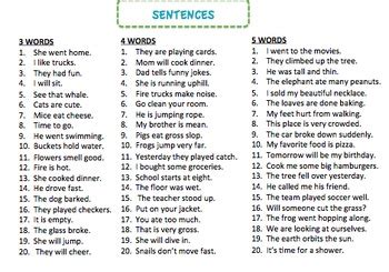 Snail Sentence Repetition {Long Version} by Queen's Speech | TpT