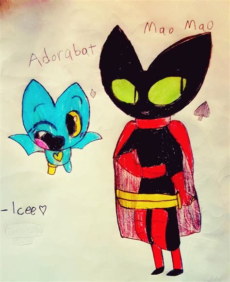 Mao And Bat (MAO MAO) by blueiceegirlart on DeviantArt