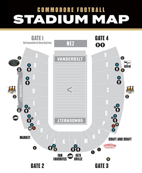 Vanderbilt Football Stadium Seating Chart | Brokeasshome.com