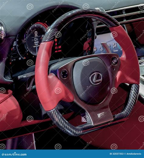 Steering Wheel of Lexus LFA Editorial Stock Photo - Image of automobile, sports: 32037353