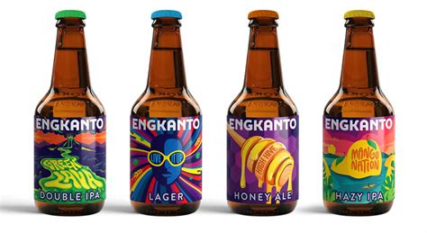 Engkanto Brewing Logo Re-Brand and Package Design - Creature Theory in ...