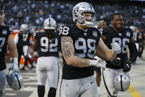 Raiders defensive end Maxx Crosby runs out of sack dances | Las Vegas ...