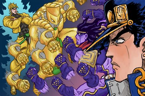 Dio Vs Jotaro Wallpapers - Wallpaper Cave