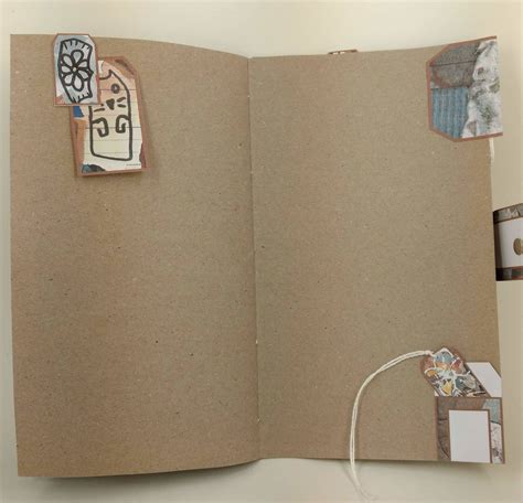 Printed tags from homemade design paper and notebook – My Paper and I