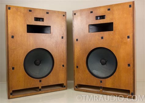 Klipsch Cornwall Vintage Speakers; "Decorator" Raw Birch Finish 1976 - The Music Room