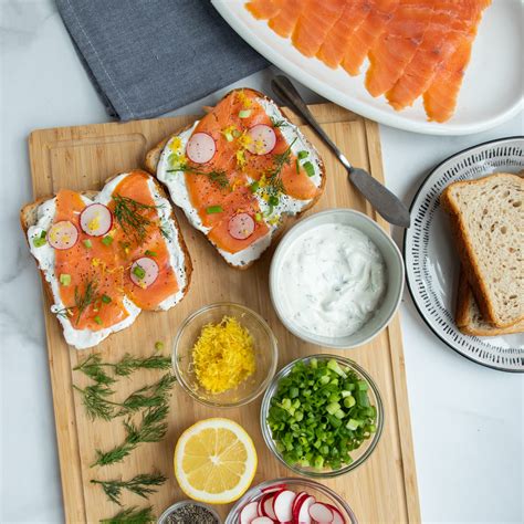 Smoked Salmon Toast • Turano Baking Co