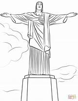 Christ The Redeemer Statue coloring Page  Free Printable Coloring Pages sketch template