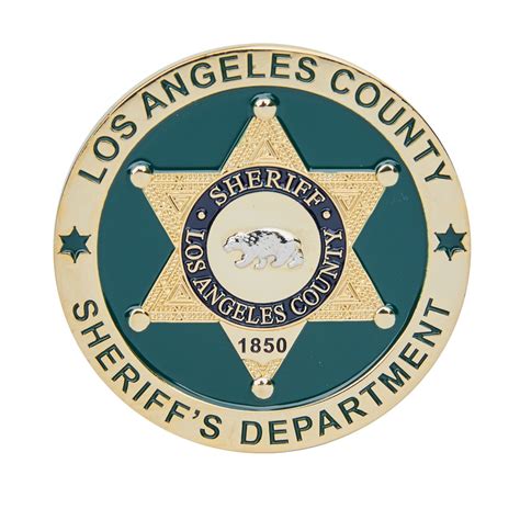 LASD SUV/Patch/Flag Challenge Coin - Sheriffs' Relief Association