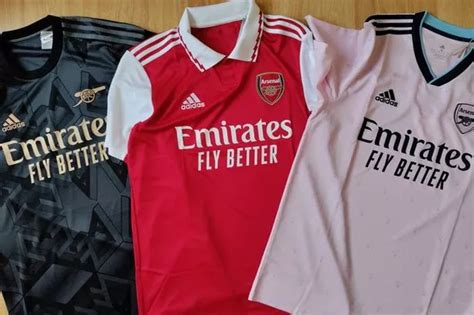 New Arsenal kits revealed as Gunners' second and third strips for 2022/23 season are leaked ...