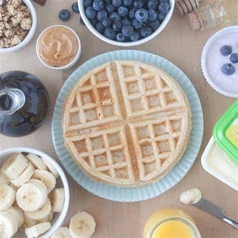 10 Easy Waffle Toppings for a Waffle Bar - Design Eat Repeat