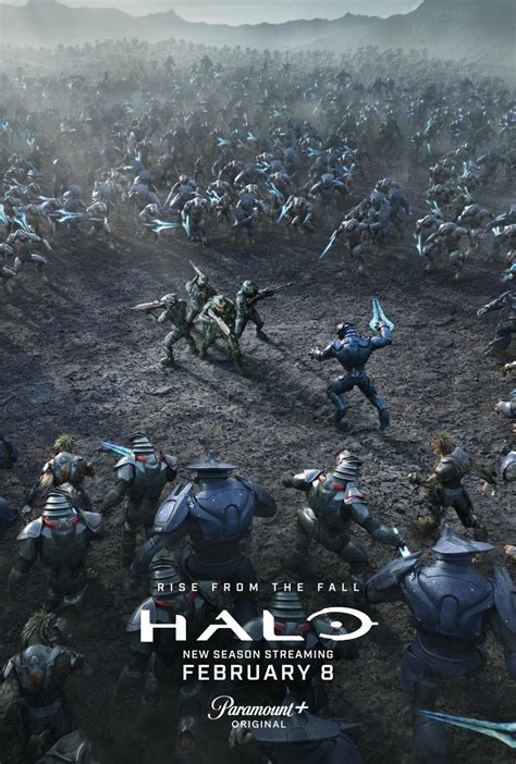 New Halo season 2 poster shows Master Chief fighting to stop the Fall of Reach - Yahoo Sport