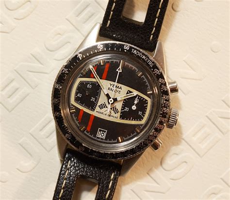 YEMA RALLYE 'ANDRETTI' CHRONOGRAPH | FIRST GENERATION - The Jensen Museum