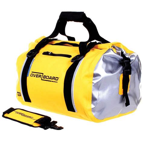 OverBoard Classic Waterproof Duffel Bag (40L, Yellow) OB1150-Y