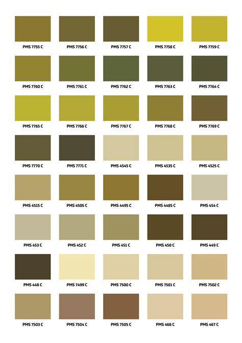 Pantone Colour Chart | Pantone color chart, Color names chart, Color chart