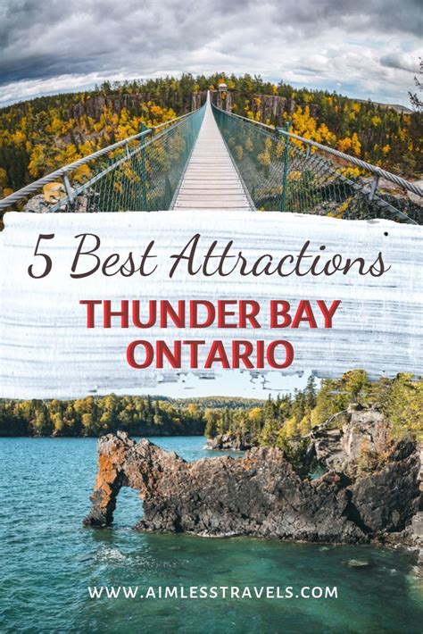 Top 5 Attractions in Thunder Bay, Ontario - Aimless Travels | Ontario travel, Canada travel ...