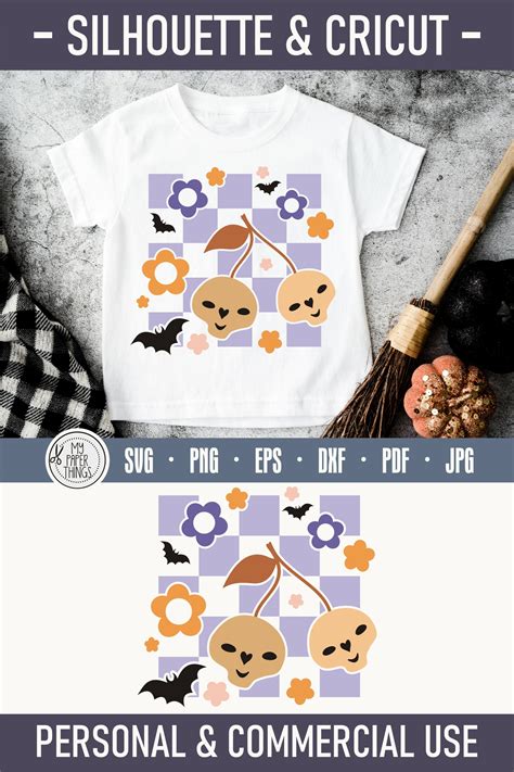 Kids Retro Halloween Shirt svg Design