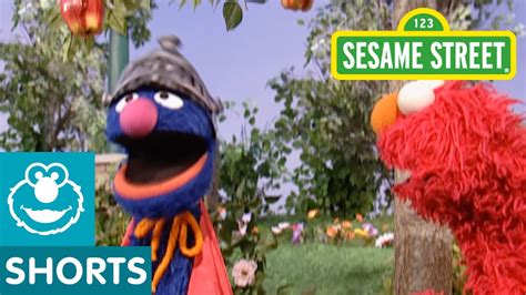 Sesame Street: Super Grover Saves Elmo's Apple - YouTube