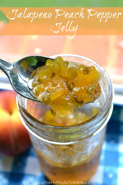 Jalapeno Peach Pepper Jelly Recipe - Southern Made Simple