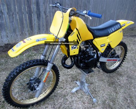 1984 Yamaha Yz125 Yz 125 Ahrma Vintage Motocross Dirt Bike All Stock Nr