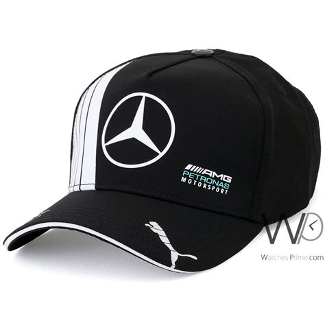 Puma Mercedes Benz Black Cotton Baseball Cap | Watches Prime